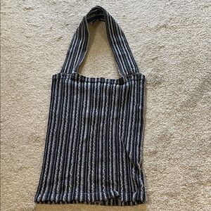 Striped halter top